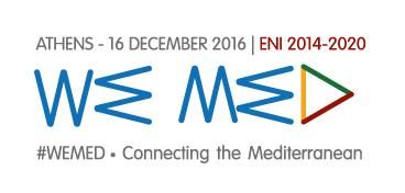 SAVE THE DATE: #WEMED, the Launching Conference of the Cooperation Programme 'ENI CBC Med'